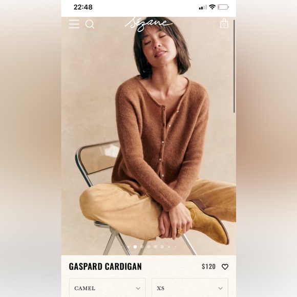 Cozy Brown Women's Sweater - Picture 8 of 9